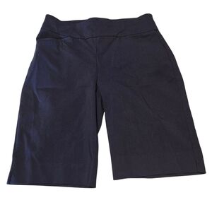 Chicos 00 Short Classic Blue Stretch Shorts 2 Pockets Women's XXS size 2